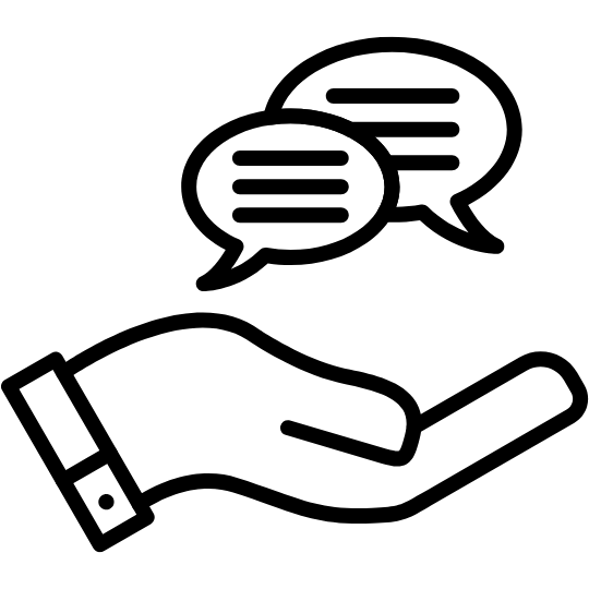 transparency and education icon